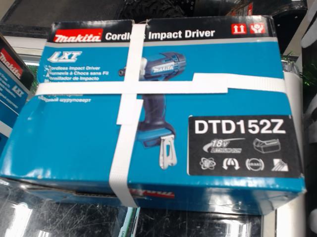 Cordless impact driver