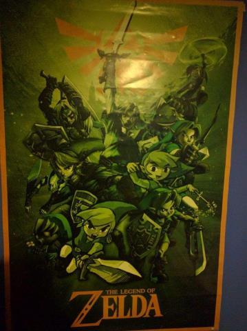 Poster hero of the time zelda