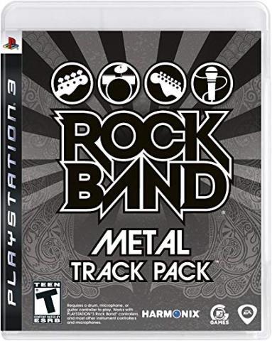 Rock band metal track pack ps3