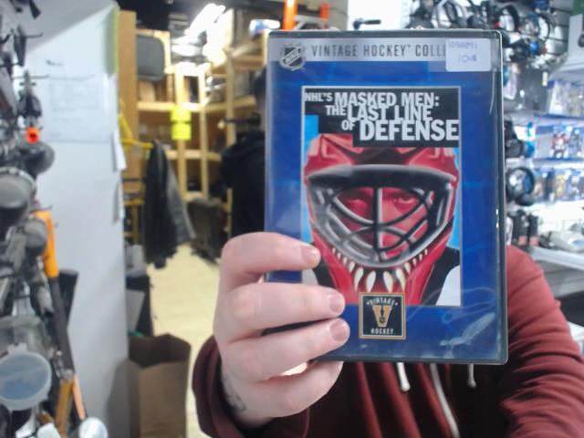 Nhls masked men:the last line of defense