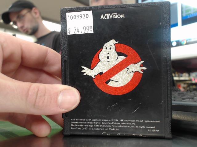 Ghostbusters atari 2600