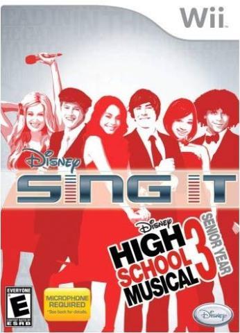 Sing it high school musical 3 wii