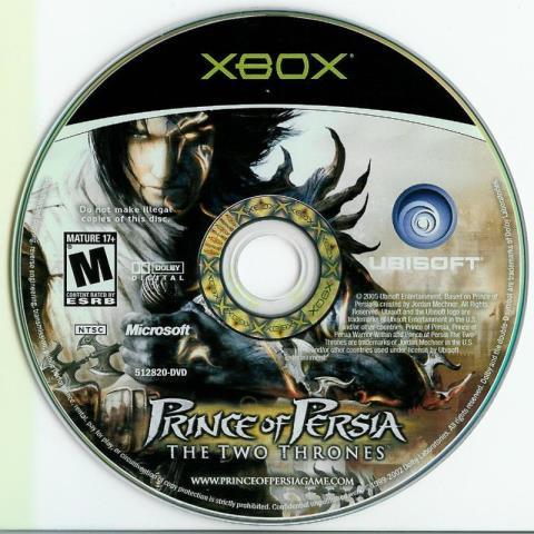 Prince of persia the two thrones xbox