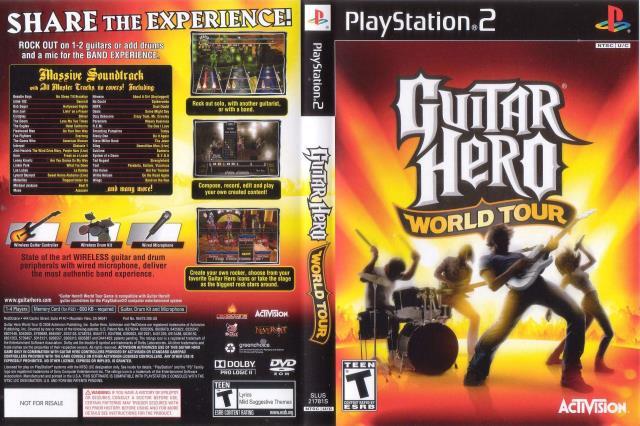 Guitar hero world tour ps2