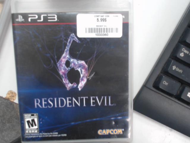 Resident evil 6