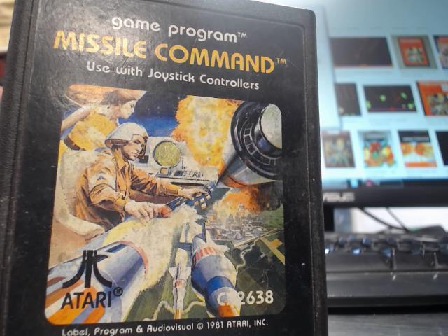 Missile command atari 2600