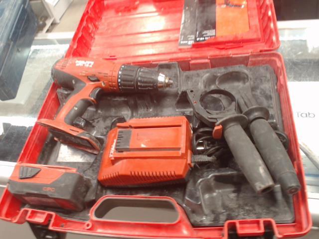 Kit drill+batterie+chargeur ds case