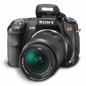 Sony a200+lens 18-70mm+sac+acc