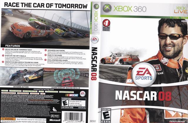 Nascar 08 xbox 360