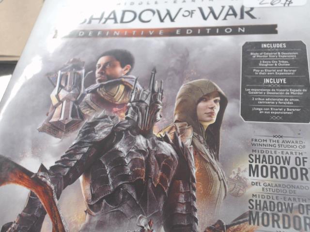 Shadow of war (middle earth)