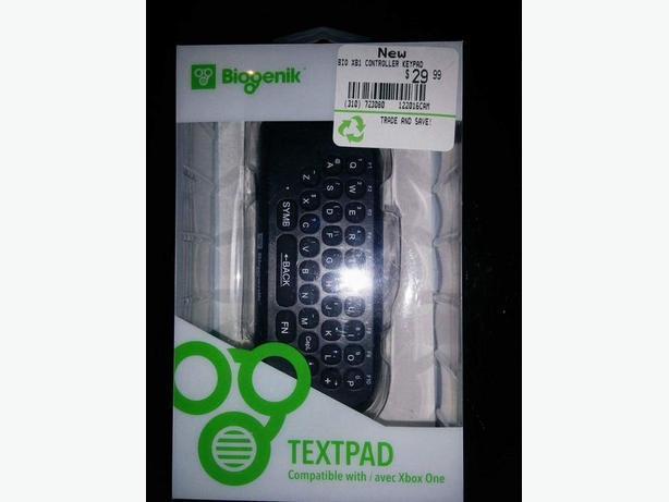 Textpad pour xbox one