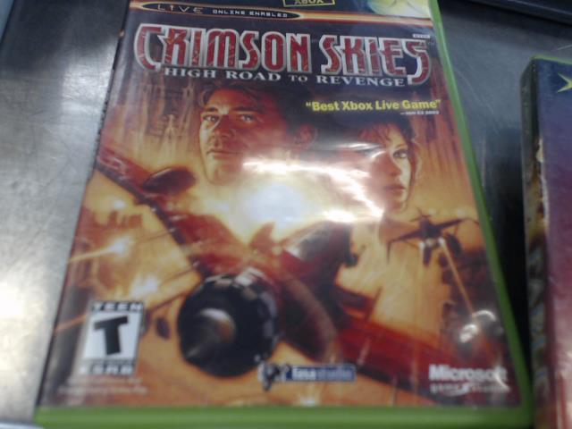 Crimson skies