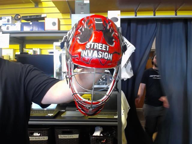 Casque de goaler street invasion