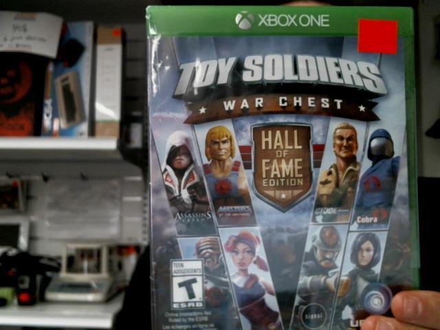 Toy soldier war chest