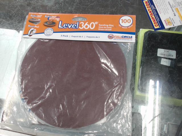 Sanding disc paquet de 5 80grit