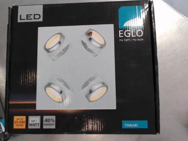 4x6,7w 4lights luminaire