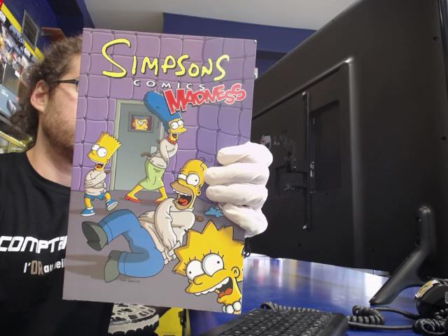 Simpsons comics madness