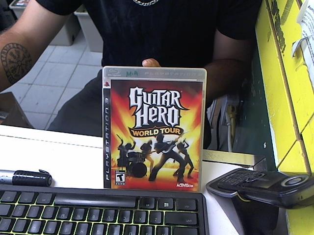 Guitar hero world tour