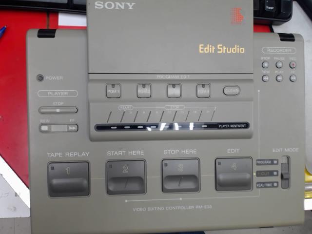 Video editing controller/edit studio