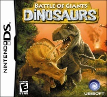 Battle of giants dinosaurs