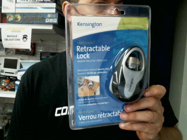 Verrou retractable