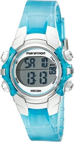 Montre marathon turquoise