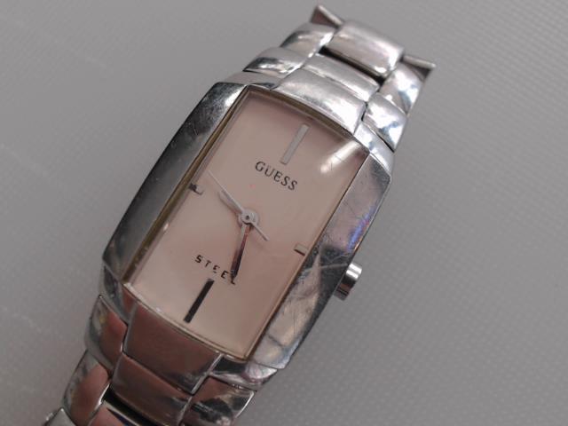 Montre mince femme cadran rose