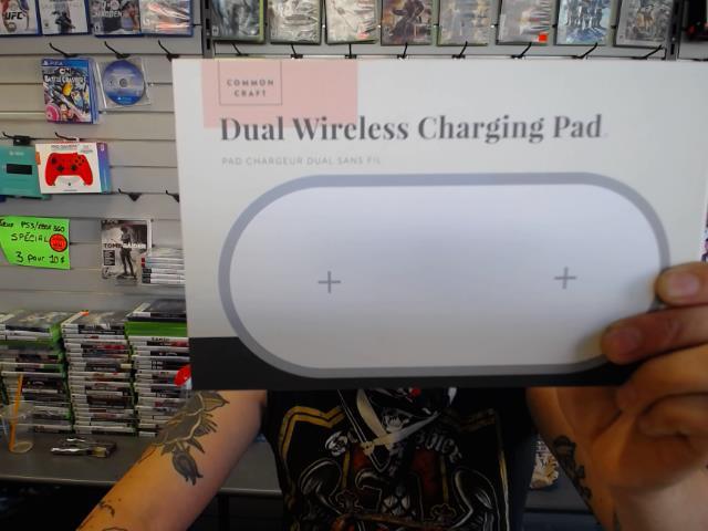 Pad chargeur dual sans fil