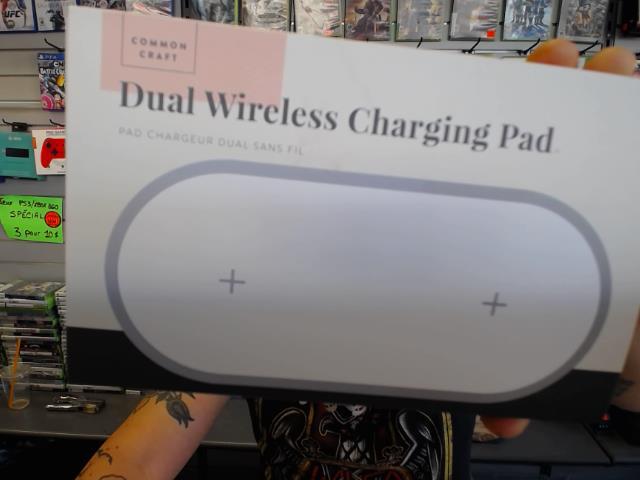 Pad chargeur dual sans fil