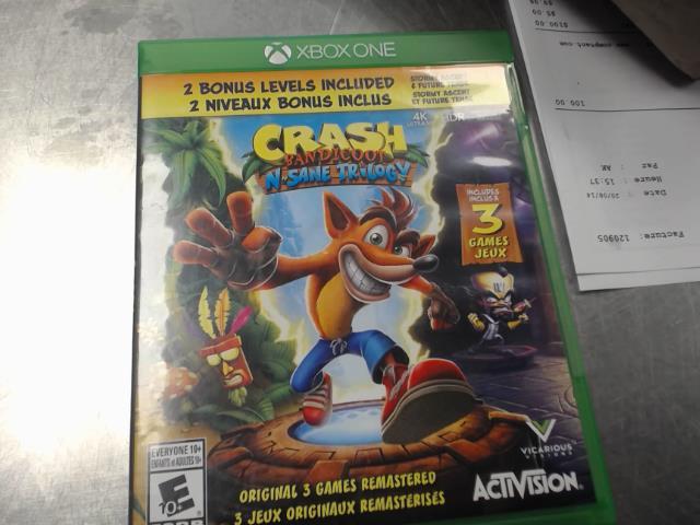 Crash bandicoot