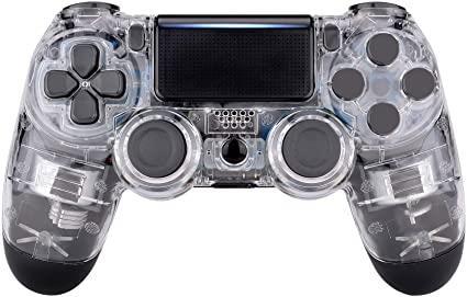 Manette ps4 transparente