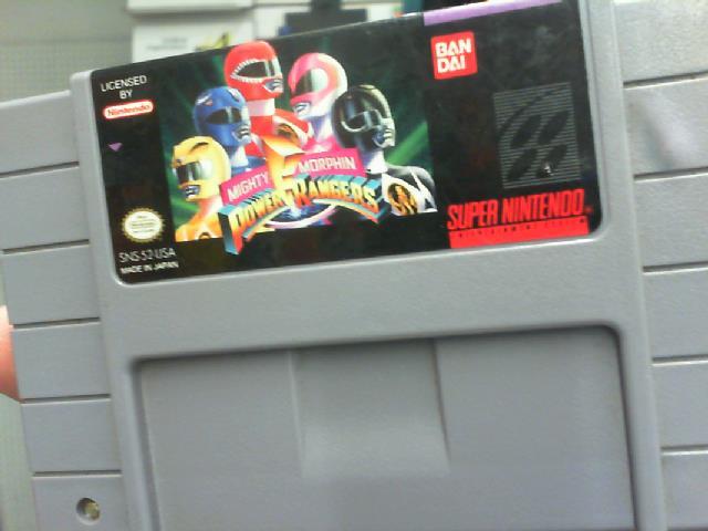 Mighty morphin power rangers snes