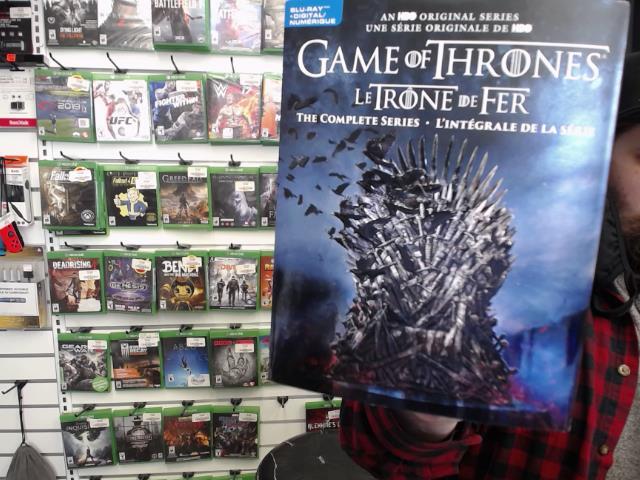 Lots de 9 bluray game of trone