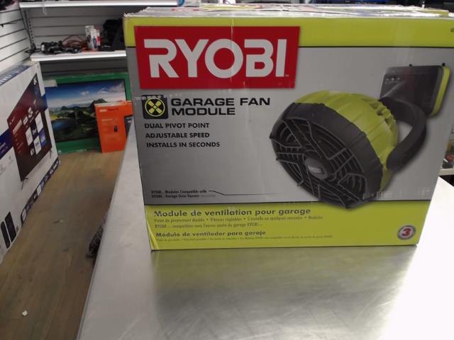 Garage fan module