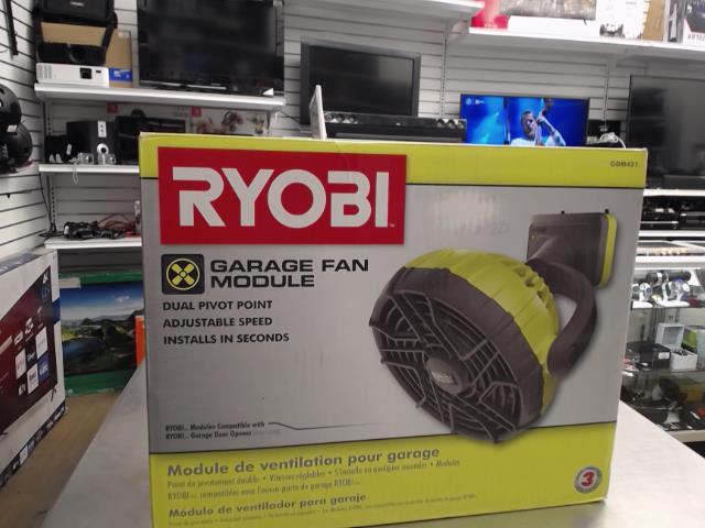 Garage fan module