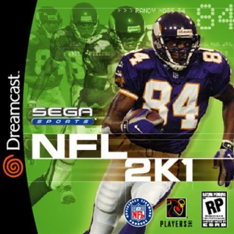 Nfl 2k1 dvd