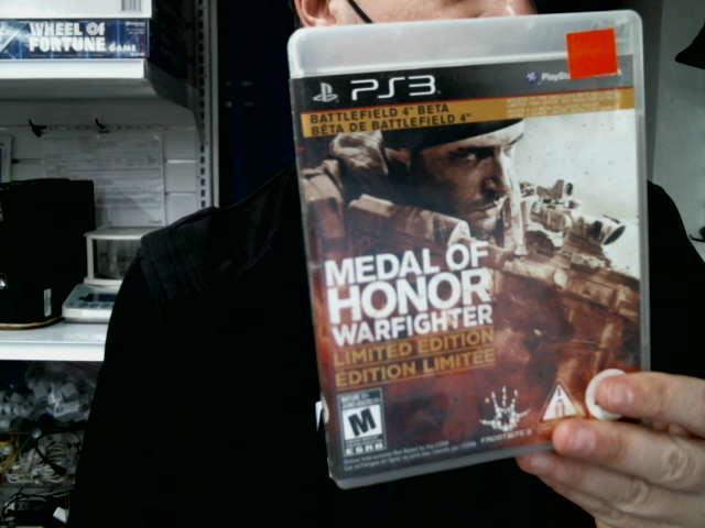 Medal of honor warfighter edition limite