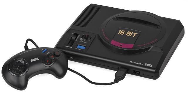 Sega genesis + 2 manette