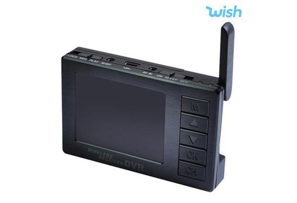 Wireless receiver dvr+cam