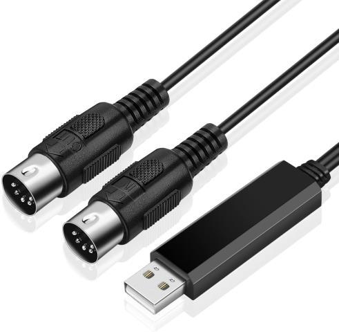 Cable midi to usb