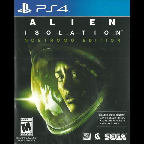 Alien isolation nostromo edition ps4