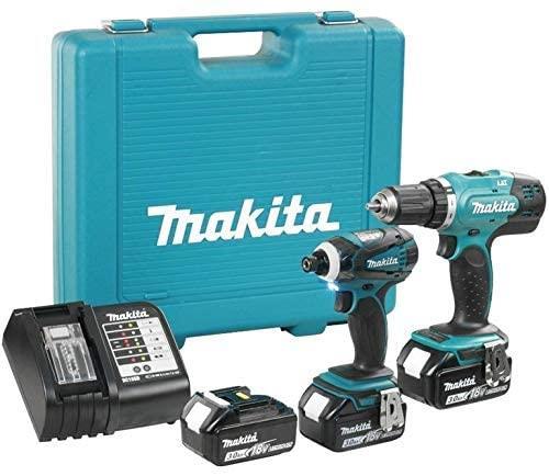 Impact drill+drill+chargeur+bat makita