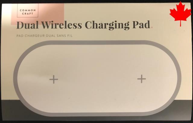 Dual wireless charging pad