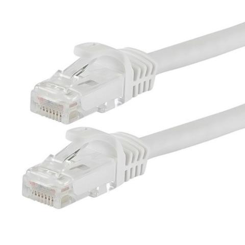 Cable ethernet moyen blanc