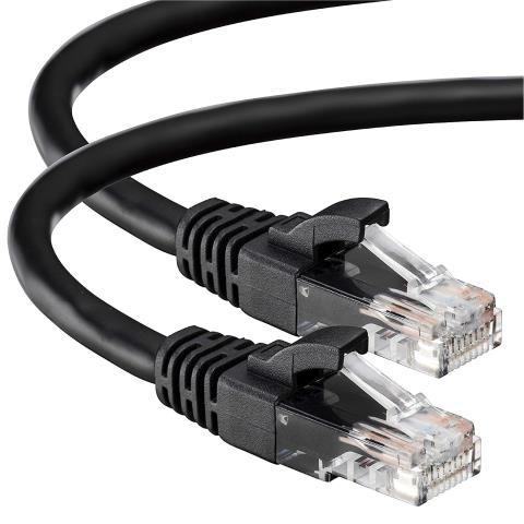 Cable ethernet long noir