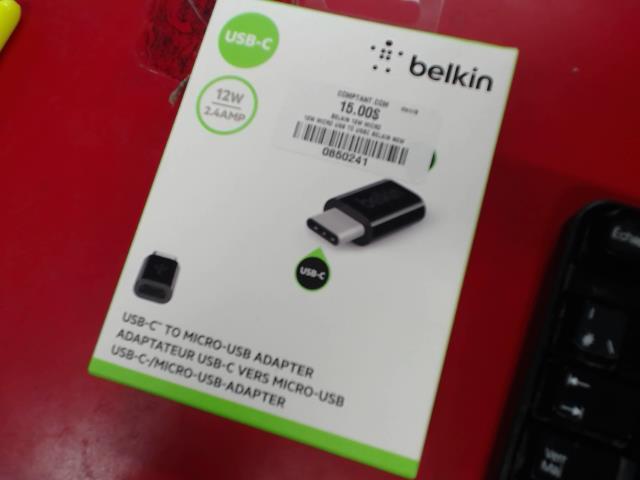 12w micro usb to usbc belkin new