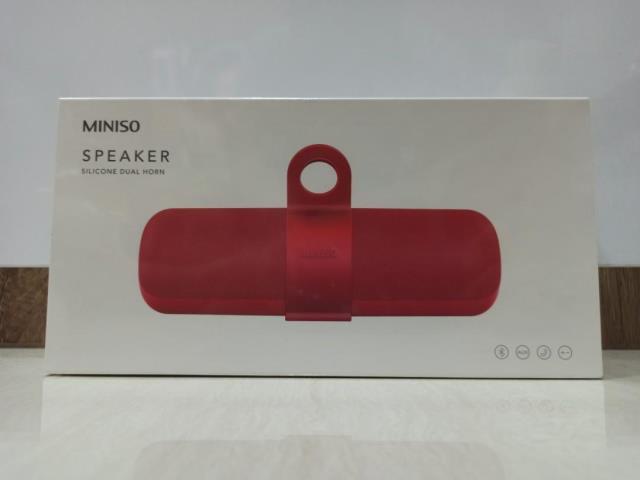 Speaker silicone wireless noir