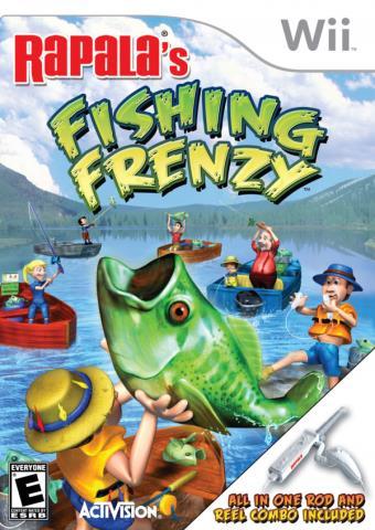 Rapala's fishing frenzy wii