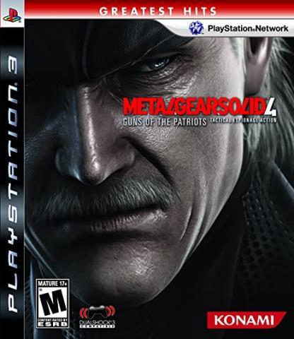 Metal gear solid 4 ps3