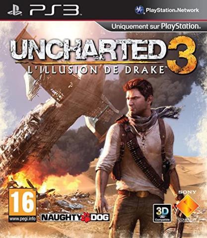 Uncharted 3 drake's deception 3 ps3 jeux